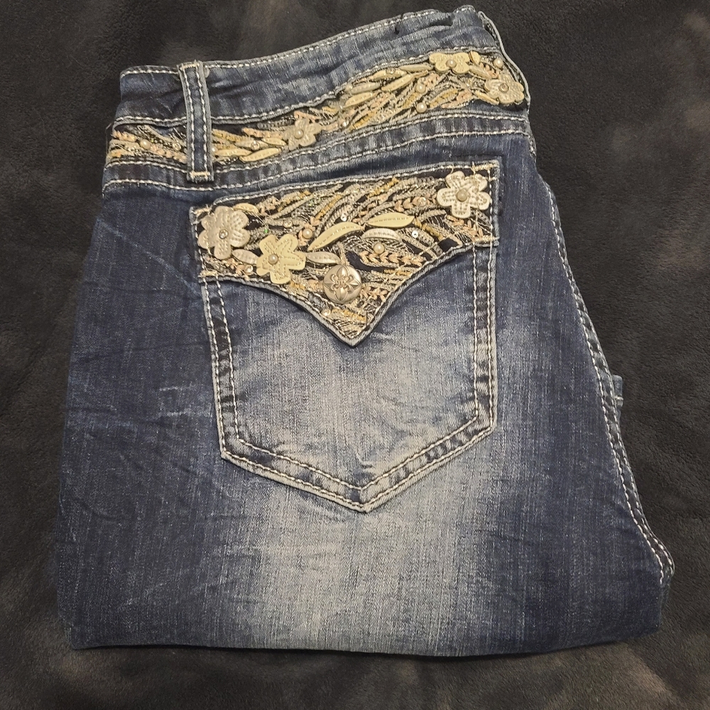 Miss me standard boot jean size 31 inseam 31